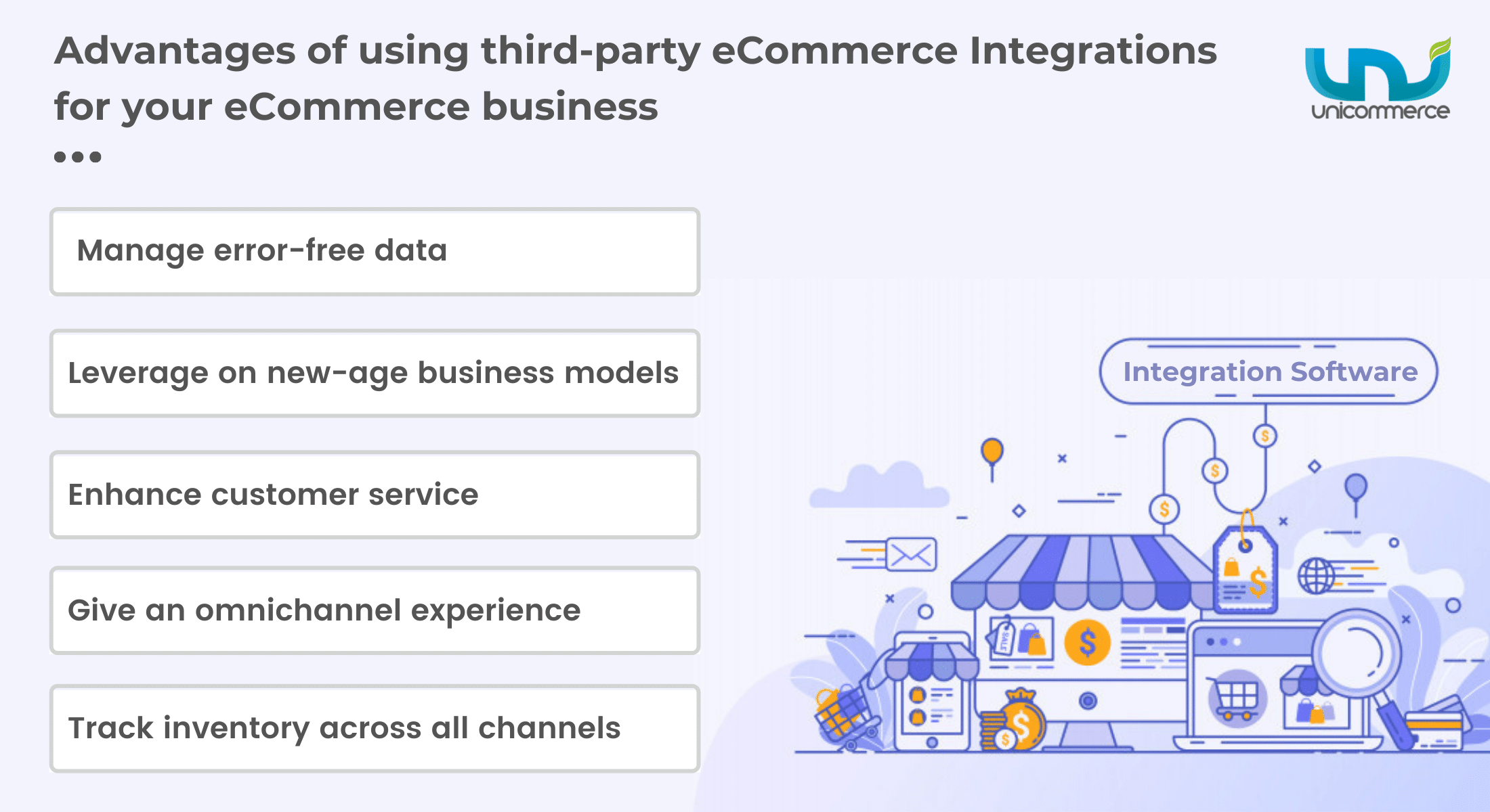 Advantages of Third-party eCommerce Integrations third party ecommerce integrations advantages