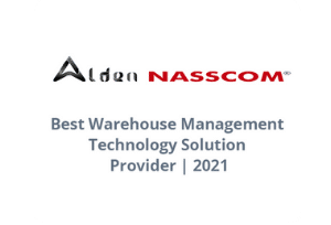 alden nasscom best warehouse management technology solution provider award
