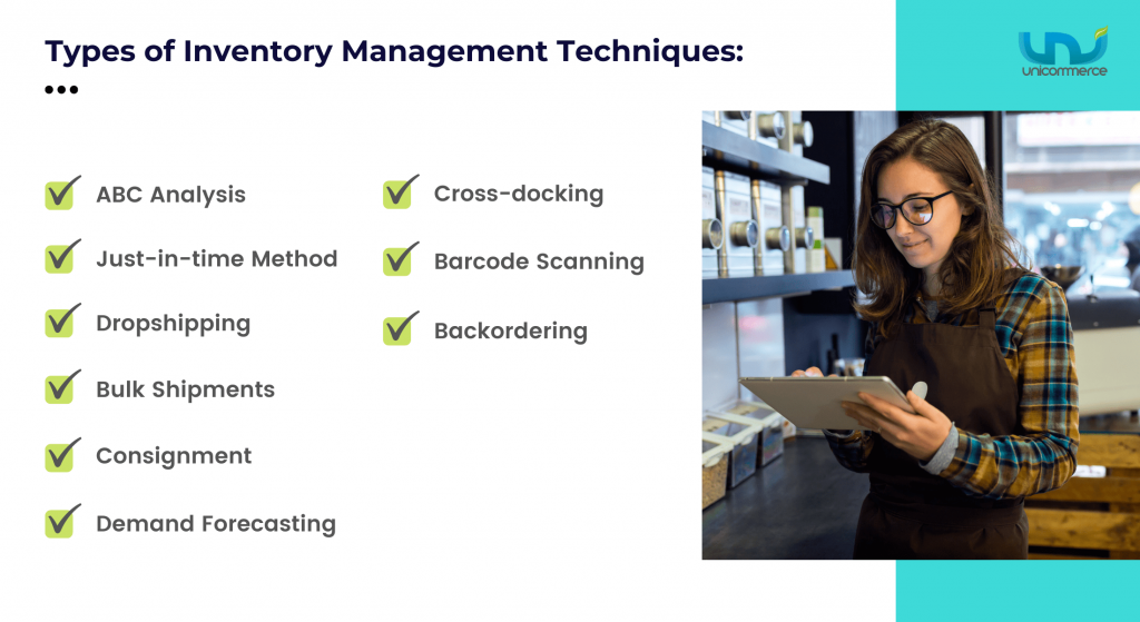 types of inventory management techniques